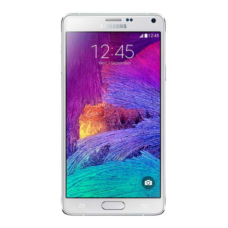 【三星手机白色图片】三星(samsung) galaxy note4 n9109w 电信4g手机