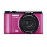 [粉色黑色现货]卡西欧(CASIO) EX-ZR1200数码相机(粉色 官方标配)