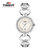 天梭（TISSOT）手表 弗拉明戈系列1853贝母石英表 瑞士时尚圆形女士钢带手表(T094.210.11.116.00)