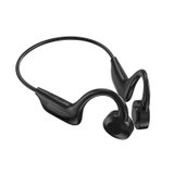 新款BL-13挂耳式骨传导不入耳耳机商务运动降噪立体声无线音传导蓝牙耳机(黑色 BL-13)