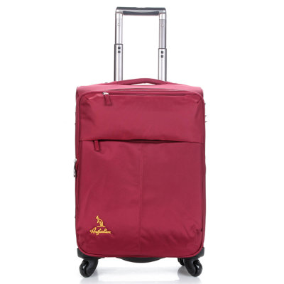 澳洲袋鼠行李箱推荐：澳洲袋鼠E36663尼龙合金20寸拉杆旅行箱