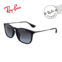 雷朋（ray-ban) 太阳镜超轻玳瑁色男女墨鏡司机镜RB4187F(深灰色镜片)