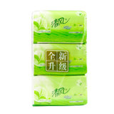 清风 绿茶茉香系列 200抽3包装 迷你型抽取式面纸