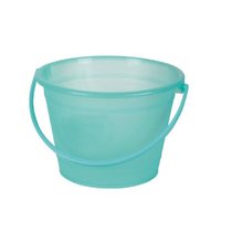 小号加厚塑料水桶 欧式磨砂水桶4L  提水桶储水桶洗车桶 2040 颜色随机(颜色随机 2040)