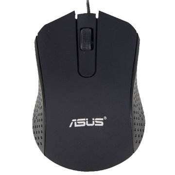华硕光电ae01有线鼠标usb笔记本台式电脑通用办公游戏鼠标黑色