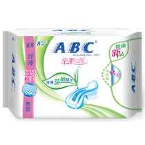 ABC夜用纤薄网感棉柔表层卫生巾8片