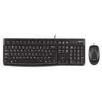 罗技（Logitech）MK120USB有线办公游戏键鼠套装