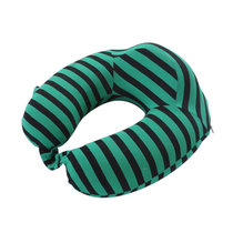 JIAOBO娇帛 记忆棉U型枕旅行枕（新疆西藏青海不发货）(绿黑)