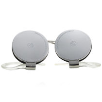 铁三角(audio-technica) ATH-EQ300M 耳挂式耳机 舒适稳固 时尚运动 音乐耳机 白色