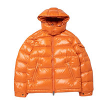 Moncler男士橙色尼龙混纺棉服 4036605-68950-3354橙色 时尚百搭