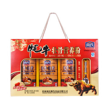 周氏牦牛壮骨营养粉礼盒 800g/盒