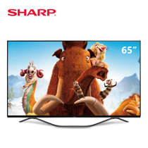 夏普（SHARP）LCD-65SU760A 65英寸4K智薄企鹅TV 互联网电视 平板液晶电视机