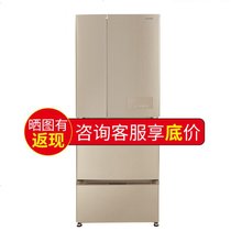 松下(Panasnic) 家用节能冰箱498升 多门变频无霜冰箱（璀璨金）NR-E531TP-NA