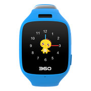 360儿童手表5C W602 触摸彩屏360儿童卫士 智能彩屏电话手表手环(天空蓝)