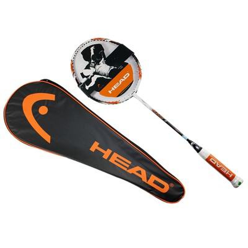 【红双喜羽毛球图片】head海德高刚性全碳素纤维羽毛球拍(已穿线) 暴