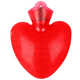 好又惠 热水袋 心形热水袋 HW3001 PVC材质 1.0L 红色(红色)