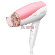 飞利浦（PHILIPS）电吹风BHC111 家用可折叠负离子吹风筒 便携大功率 电动吹风机(白色)