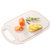 菜板 家用PP砧板厨房长方形切菜板E152防滑切水果蔬菜辅食案板(北欧绿色)