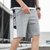 卡郎琪 沙滩裤男五分裤2020新款夏季外穿拼接运动裤潮学生大码男士休闲裤(KXP-S18灰色 M)