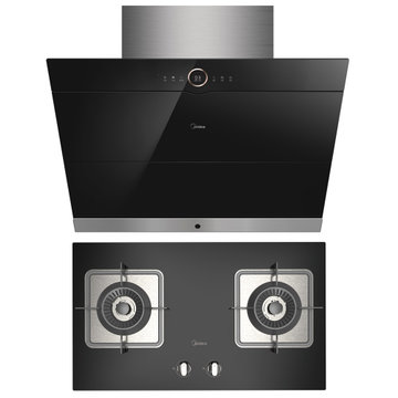 美的(midea)烟灶套餐cxw-260-c66 jzt-q62