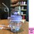 鲸鱼喷水杯子女生喷泉网红宝宝吸管式可爱的会吸水喷泉水杯肺活量(高档紫恐龙250ML（送吸管刷+吸管+背带）)