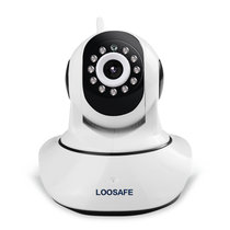 LOOSAFE 智能无线摄像头 wifi远程监控 720p家庭网络摄像机(720P 不带存储卡)
