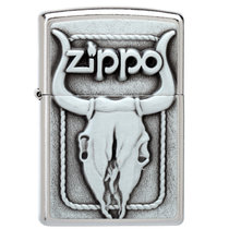 芝宝Zippo打火机 20286公牛头骨 史密斯设计