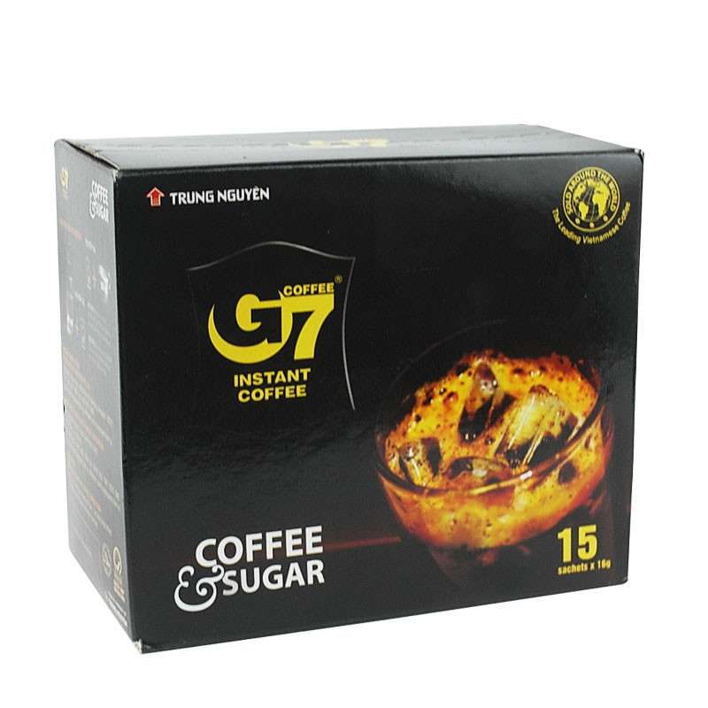 惜香缘 越南进口中原G7二合一即速溶咖啡240g（新疆西藏青海宁夏甘肃内蒙不发货）