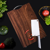 筷之語乌檀木菜板实木家用砧板整木长方形切菜板厨房案板刀砧板 40cm*28cm*2.5cm