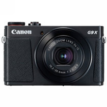 佳能(Canon)PowerShot G9X Mark II 数码相机 2010万有效像素 DIGIC7处理器 28-84mm变焦  黑色