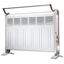 艾美特(airmate) hc2202 2200w 机械式 电暖器 快速升温 白色