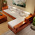 初林实木沙发现代中式时尚客厅布艺实木组合沙发S17