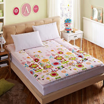 【京好】海绵软床垫 现代简约环保可折叠防潮环保舒适床褥子B17(拉菲花园 宽0.9米长2米)