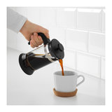 乌普塔咖啡壶茶壶 玻璃咖啡壶/茶壶冲茶器滤压壶(0.4公升)