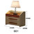 御品工匠 北欧现代 全实木床头柜 卧室家具 储物柜（不单售）(B01)