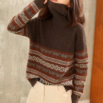 女式时尚针织毛衣9568(红色 均码)