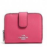 蔻驰(COACH)女士零钱包卡包F52692(玫红色)