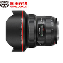 佳能（Canon）EF 11-24mm f/4L USM 广角变焦镜头 佳能专业级别单反镜头 '红圈灯泡'非鱼眼广角镜头(官方标配)