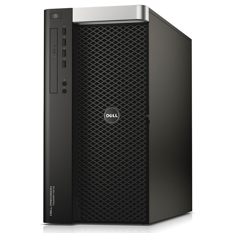 台式主机戴尔dellprecisiont7910塔式工作站e52603v34g500gnvs3151g独