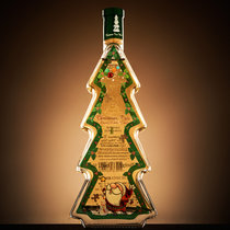 波尔亚 经典圣诞树造型阿根廷原瓶原装进口13度甜白葡萄酒红酒500ml晚安酒(1支装)