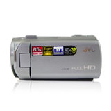 杰伟世（JVC）GZ-E565AC 家用高清摄像机 内置32G容量 闪存DV (浅灰色 套餐三)