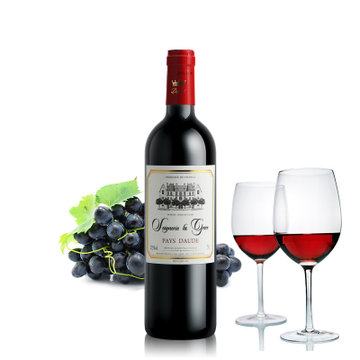 法国原瓶进口格拉夫干红葡萄酒750ml单支装