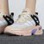 Adidas阿迪达斯运动鞋女鞋2021秋季新款NEO网面透气老爹鞋学生低帮休闲鞋跑步鞋GY5024(GY5024 36.5)