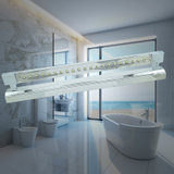 品拓 LED镜前灯 浴室卫生间壁灯 镜子镜柜化妆灯 现代简约灯具(标准方型7W正白)