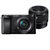 索尼（SONY） ILCE-6100 a6100 数码微单反相机/照相机 双头套机(16-50+E50/1.8)(黑色)