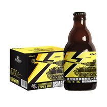 坦克伯爵精酿 10度桂花小麦白啤酒330ML×12瓶 整箱装 坦克车啤酒(整箱)