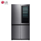 LG冰箱GR-Q23FGNGM 玺印玺印 682升十字对开门多门冰箱门中门蝶门 自动感应开门 全冷气存鲜 流光银