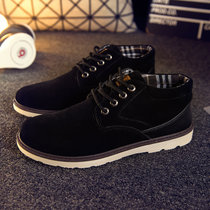 洛尚LSF32 春夏季新款英伦潮流运动鞋男士潮鞋低帮系带休闲鞋(黑色)