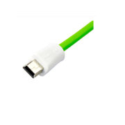 包尔星克 USB数据线/充电线/连接线 安卓手机数据传输充电适于三星/华为/小米 1.5米 绿色USB2-ERMIB15