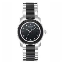 天梭(TISSOT)女士陶瓷系列石英手表(T064.210.22.056.00 带钻)